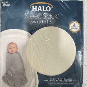 Halo SleepSack Swaddle in Soft Cream
